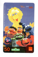 Sesame Street Carte Prépayée Orange Thaïlande Card (A 388) - Thailand