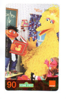 Sesame Street Carte Prépayée Orange Thaïlande Card (A 390) - Thailand