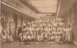 Belgique - BRUXELLES : Institut Supérieur VAN DER KELEN - Un Groupe D'élèves 1924.1925 - Formación, Escuelas Y Universidades