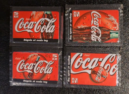 Coca Cola Set Of 4 , Mint In Blister - Féroé (Iles)