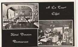 Belgique - BLANKENBERGE - Hôtel Pension Restaurant " A La Tour Eiffel " - Blankenberge