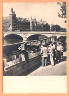 Ppgf/ CPSM Grand Format - PARIS - LES BOUQUINISTES QUAI DE GESVRES - Animation - Photo Albert Monnier - Die Seine Und Ihre Ufer