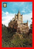 3 CPSM/gf SEGOVIA (Espagne) Alcazar / Eglise Veracruz / Aqueduc Romain..*10168 - Segovia