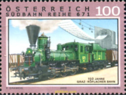 250547 MNH AUSTRIA 2010 TRENES - Nuovi