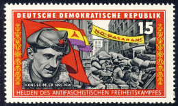 1198 Brigadenkämpfer Beimler 15 Pf ** Postfrisch - Unused Stamps