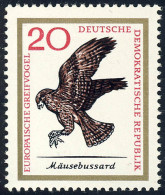 1149 Europ. Greifvögel Mäusebussard 20 Pf ** - Unused Stamps