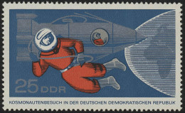 1140 Sowj. Kosmonauten Raumschiff 25 Pf ** - Unused Stamps