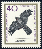 1151 Europ. Greifvögel Habicht 40 Pf ** - Unused Stamps