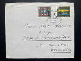 ENVELOPPE ALLEMAGNE MUNCHEN POUR ST JEAN DE BEAUREGARD SUR ORSAY / 1965 - Lettres & Documents