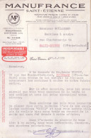 LOIRE - SAINT ETIENNE - MANUFRANCE - LETTRE - 1959 - 1950 - ...