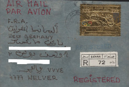 YEMEN - REGISTERED AIRMAIL SANAA - DE / BES - Yemen