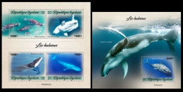 Togo 2023 Whales. (327) OFFICIAL ISSUE - Ballenas