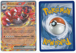 Carte Pokémon Félinferno EX 034/162 - Other & Unclassified