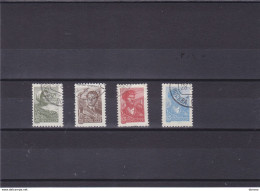 URSS 1958 Série Courante Yvert 2090A-2090D Oblitéré - Oblitérés