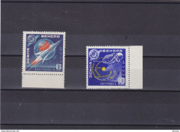 URSS  1961 ESPACE VENERA I Yvert 2399-2400, Michel 2468-2469 NEUF** MNH Cote Yv 5 Euros - Nuovi