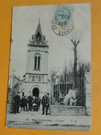 BOIS COLOMBES -- Lot De 2 Cartes Différentes Dont 1 TRES ANIMEE - L'Eglise - Andere & Zonder Classificatie