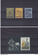 URSS 1966 ROUSTAVELI Yvert 3137-3139 + BF 43, Michel 3258-3260 + Bl 44 NEUF** MNH Cote Yv 9,20 Euros - Nuovi