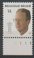 België OCB 2382 ** MNH Met Plaatnummer 1 - 1981-1990