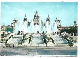 PARQUE DE MONTJUICH, FUENTE MONUMENTAL / MONTJUICH PARK, MONUMENTAL FOUNTAIN.- BARCELONA.-  ( CATALUNYA ) - Barcelona