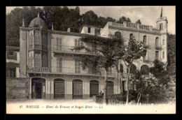 ALGERIE - BOUGIE - HOTEL DE FRANCE ET ROYAL HOTEL - Bejaia (Bougie)