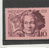 URSS 1970 BEETHOVEN Yvert 3677, Michel 3824 NEUF** MNH - Nuovi