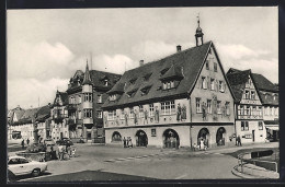 AK Haslach Im Schwarzwald, Strassenpartie Mit Rathaus  - Haslach