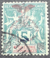 Nouvelle Calédonie 1903 Surchargé Overprinted CINQUANTENAIRE 24 SEPTEMBRE 1853 1903 + 4 Yvert 83 O Used - Used Stamps