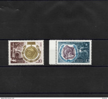 URSS 1971 Espace, Journée Des Cosmonautes, Gagarine Yvert 3709-3710, Michel 3867-3868 NEUF** MNH - Nuovi