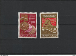 URSS 1972 JEUX OLYMPIQUES DE MUNICH Yvert 3886-3887, Michel 4059-4060 NEUF** MNH Cote 3,20 Euros - Nuovi