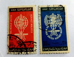 Egypt UAR 1962, Complete SET Of To Celebrate Malaria Eradication, VF - Usati