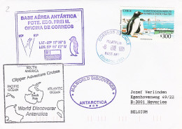 Chile Antarctic Station Eduardo Frei 1996 Tourism World Disoverer - Andere & Zonder Classificatie