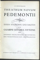 Architettura - A. E. Brinckmann - Theatrum Novum Pedemontii - Ed. 1931 - Sonstige & Ohne Zuordnung