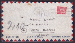 CANADA.  1953/Winnipeg, OverDue Postage Franking, Envelope/slogan Cancel And Nice Franking. - Lettres & Documents