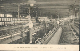 CPA - N° 6 - La Fabrication Du Tissu - Les Métiers à Filer - Roubaix