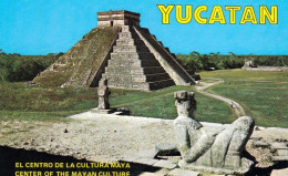 1 AK Mexiko * Die Pyramide Des Kukulcán (auch El Castillo) In Chichén Itzá Auf D. Halbinsel Yucatán - 1988 UNESCO Erbe * - Mexico