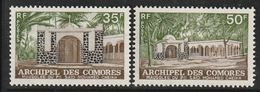 COMORES - N°89/90 ** (1974) - Unused Stamps