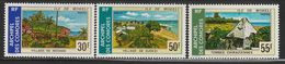 COMORES - N°101/3 ** (1975) Paysages - Unused Stamps