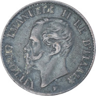 Monnaie, Italie, Centesimo, 1861, Milan, TB+, Bronze, KM:1.1 - 1861-1878 : Victor Emmanuel II