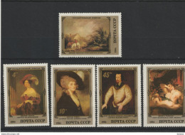 URSS 1984 Peintures Anglaises, Romney, Marland, Reynolds Yvert 5081-5085, Michel 5363-5367 NEUF** MNH Cote 5,50 Euros - Nuovi