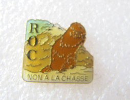 PIN'S   NON A LA CHASSE    ANIMAUX - Animaux