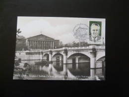 Carte Maximum Card Jacques Chaban Delmas Assemblée Nationale Paris 2001 - 2000-2009