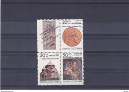 URSS 1988 ARMENIE, Tremblement De Terre Yvert 5573-5575, Michel 5911-5913 NEUF** MNH Cote 6,70 Euros - Neufs