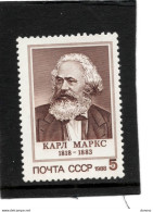 URSS 1988 KARL MARX Yvert 5507 NEUF** MNH - Nuovi