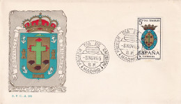 ESCUDO  TENERIFE 1965 - FDC