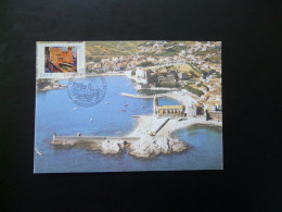 Carte Maximum Card Phare De Collioure Lighthouse 66 Pyrénées Orientales France 2002 - Fari