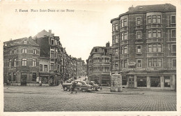 BELGIQUE - Forest - Place Saint Denis Et Rue Pieter - Wiel's - Canter Ale Couronne - Croisement - Carte Postale Ancienne - Forest - Vorst