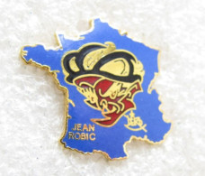 PIN'S   SPORT  CYCLISME  JEAN ROBIC   TOUR DE FRANCE  Email Grand Feu - Wielrennen