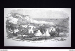 La Baia Di Waterloo - Great Fish River (Sud Africa) Incisione Del 1851 - Avant 1900