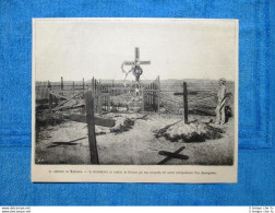 Il Cimitero Di Massaua (Eritrea) Nel 1888: Il Monumento Ai Caduti Di Dogali - Avant 1900