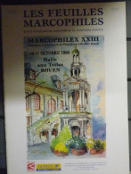 Feuilles Marcophiles De L'Union Marcophile N° 294 Marcophilex XXIII Rouen 1998 - Frans (vanaf 1941)